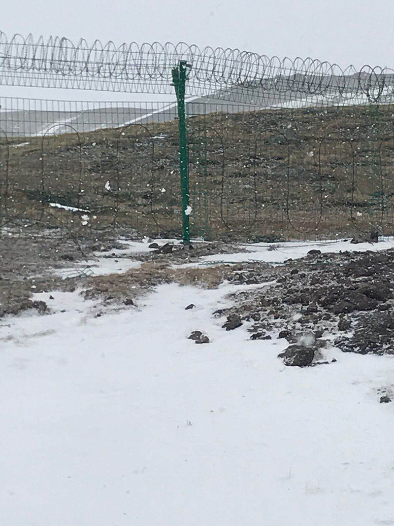 中朝邊境線振動光纖報警系統案例